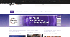 Desktop Screenshot of cienciacanaria.es